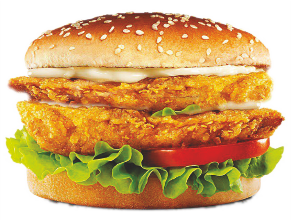 Double Crispy Chicken Burger
